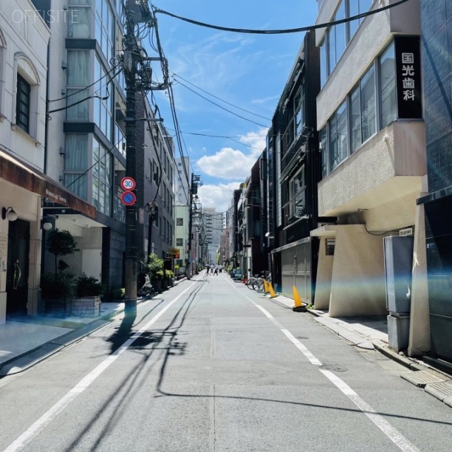 九段南3丁目ビル ビル前面道路