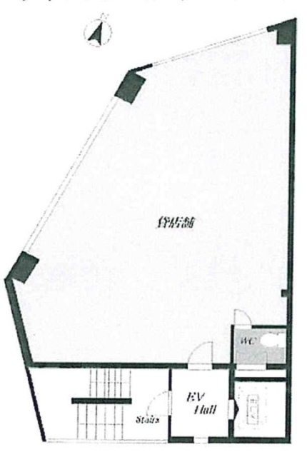 早稲田ビル4F 間取り図