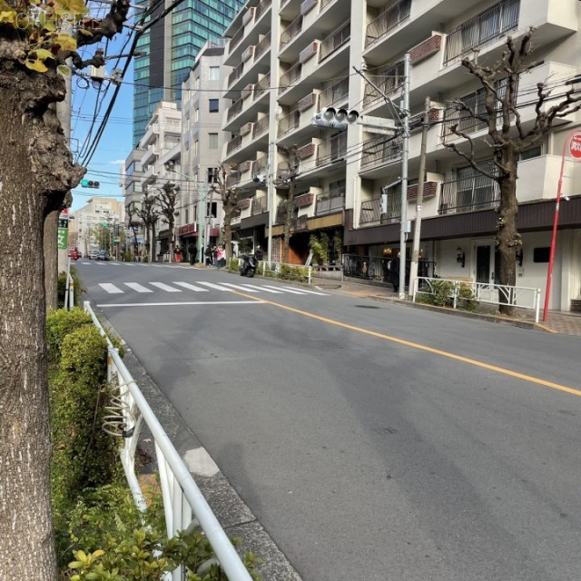 ニュー常磐松マンション 前面道路