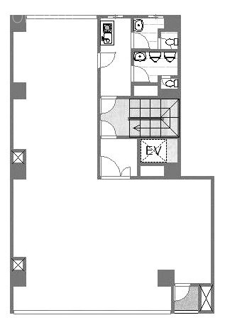 宝ビル3F 間取り図