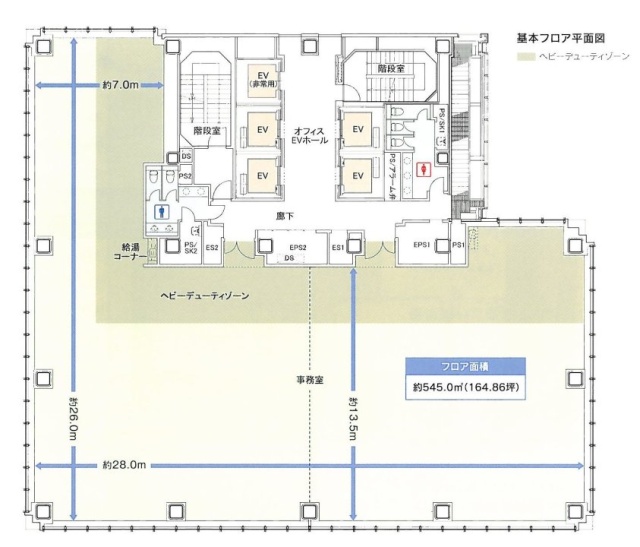 アーバンネット神田ビル9F 間取り図