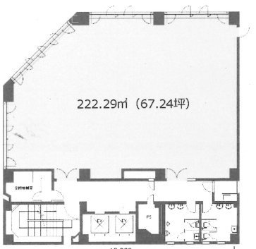 大和証券池袋ビル7F 間取り図