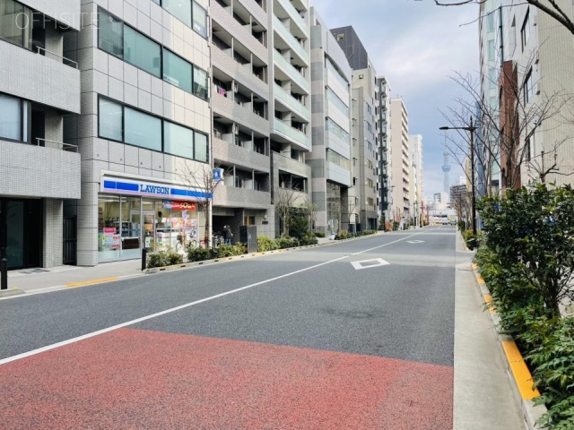 光陽ビル　前面道路