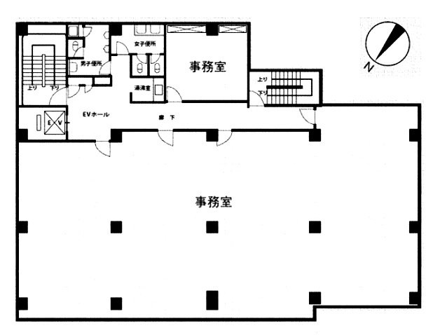 いちご聖坂ビル4F 間取り図