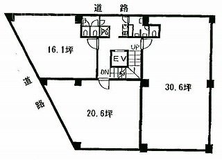 昇龍館ビル5F 間取り図
