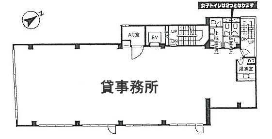 平富ビル3F 間取り図