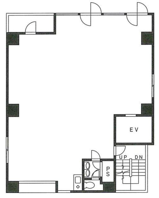 TMA人形町ビル4F 間取り図