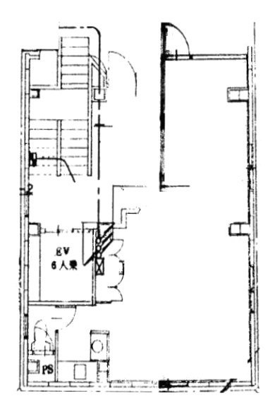 太陽ビル2F 間取り図