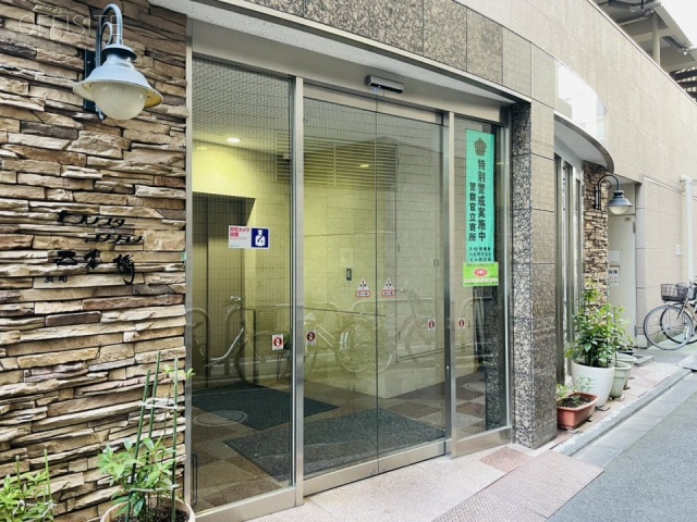 セブンスターマンション日本橋浜町 オフィスビル出入口