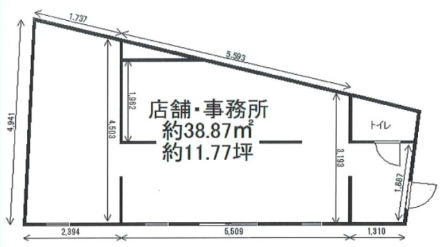 EAST ONE(イーストワン)ビル3F 間取り図