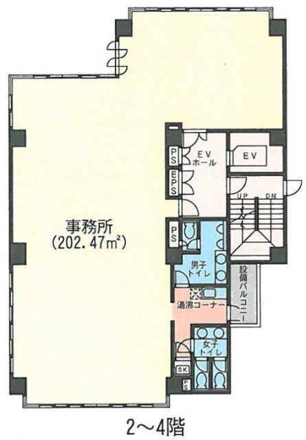 アンバービル3F 間取り図