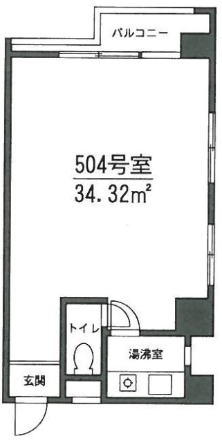 芝浦朝日ビル4F 間取り図