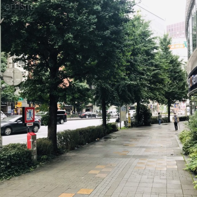 Zenken PlazaⅡ ビル前面道路
