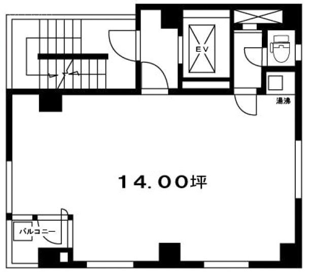 セキネビル3F 間取り図