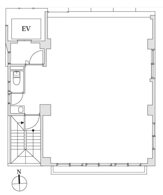 創業新幹線ビル3F 間取り図