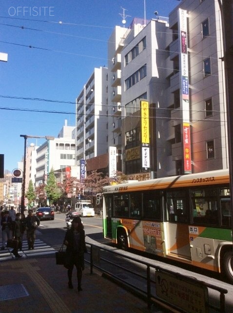 千年ビル ビル周辺道路