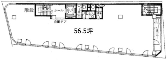 ユーマックスビル3F 間取り図