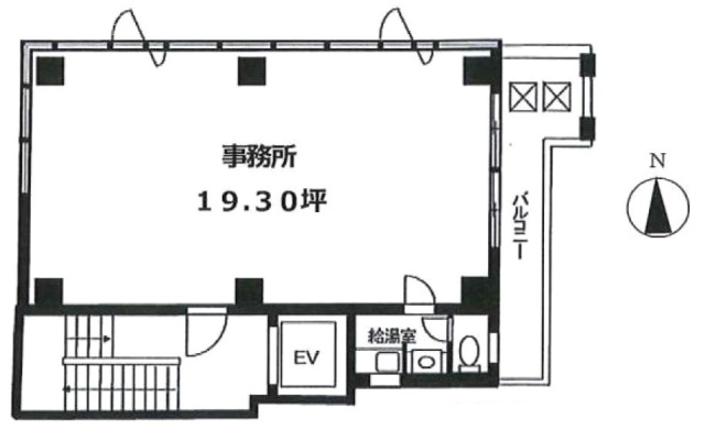 新星ビル5F 間取り図