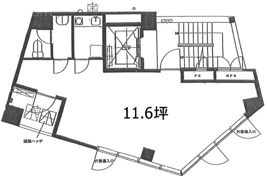 萩原ビル第57F 間取り図