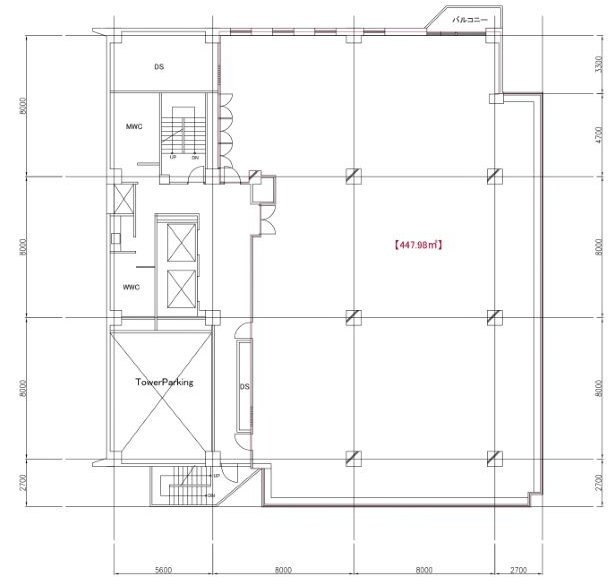 横浜関内ビル11F 間取り図