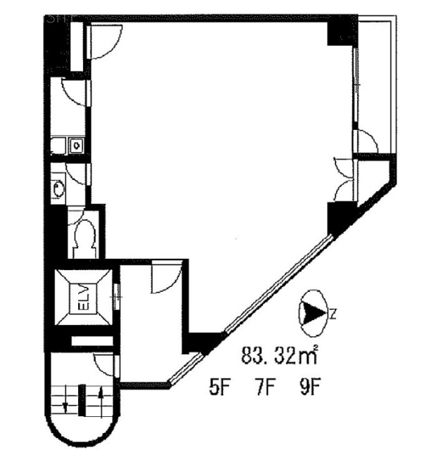 ACN池袋ビル10F 間取り図