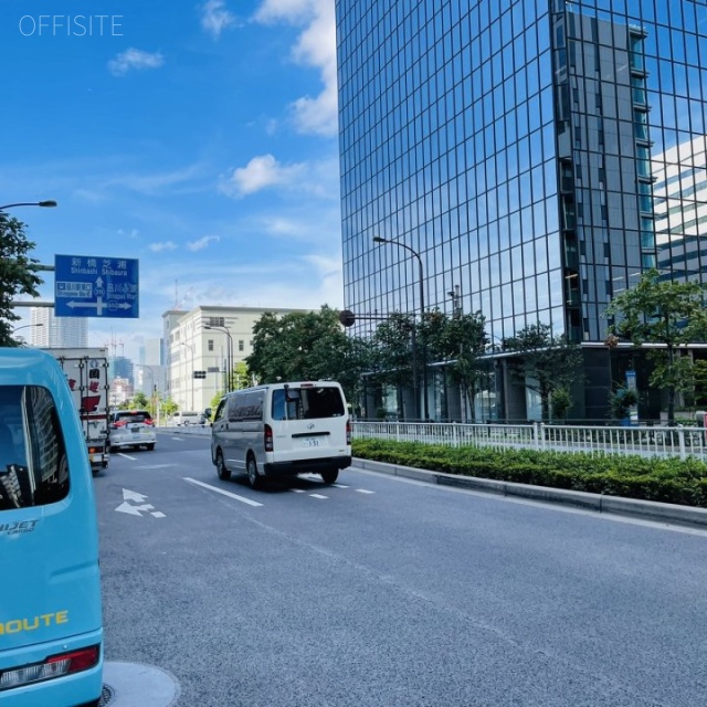 A-PLACE品川東 ビル前面道路