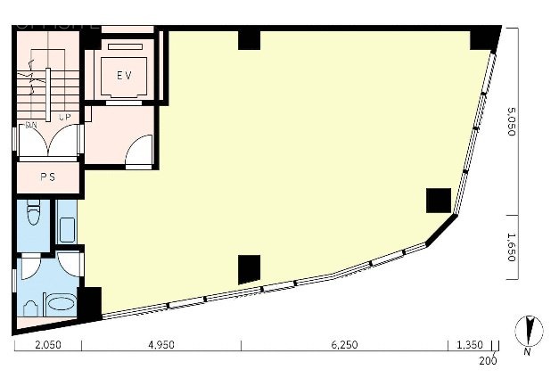 MY赤坂ビル3F 間取り図