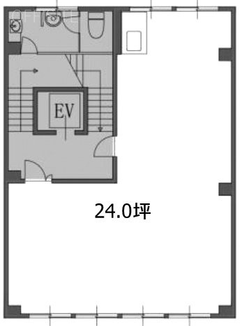 アンジェリック・フォセッテビル5F 間取り図