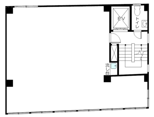 島崎ビル2F 間取り図