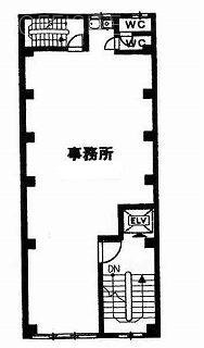 佐々木第2(諏訪)ビル6F 間取り図