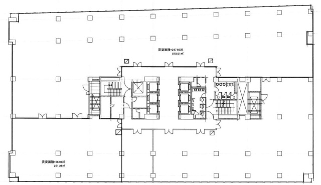 物産別館ビル8F 間取り図