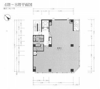 藤和堀留町ビル1F～2F 間取り図