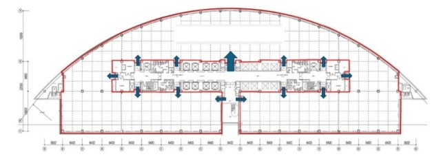 ARCO TOWER(アルコタワー)801 間取り図