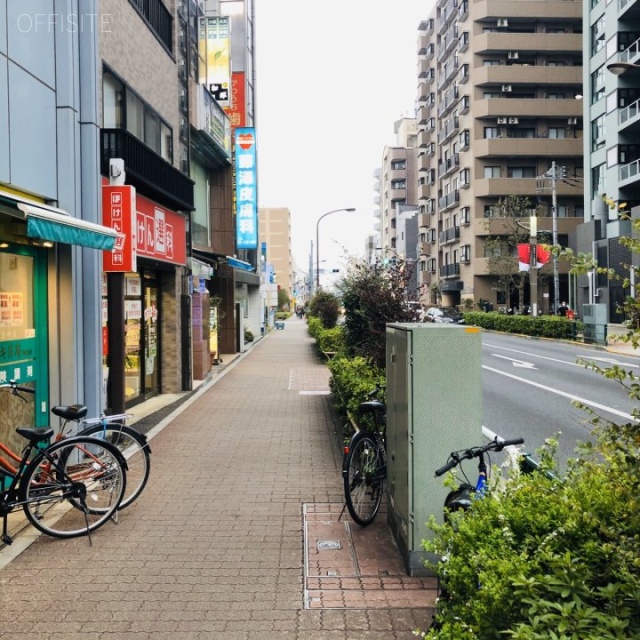 和田第2ビル ビル前面道路