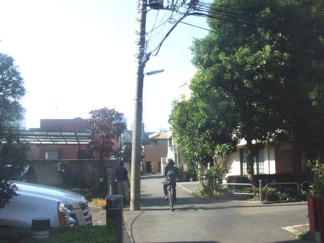 パークヒルズ南青山 ビル前面道路