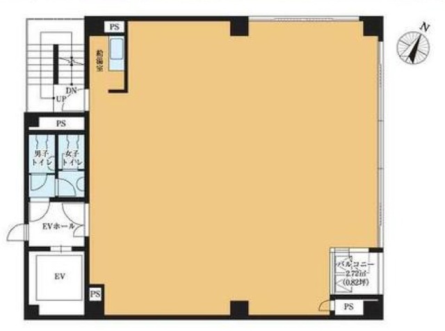 VORT神田Ⅲ2F 間取り図