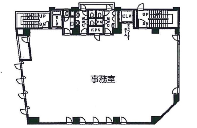 第一富澤ビル5F 間取り図