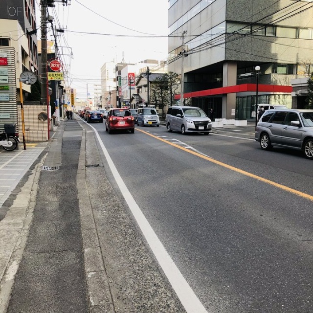 東信船橋ビル ビル前面道路