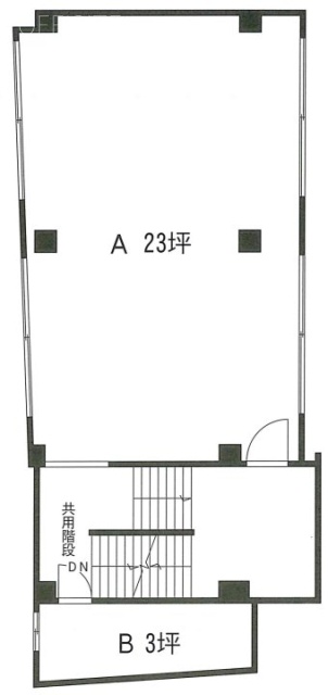 日本橋ビル4F 間取り図