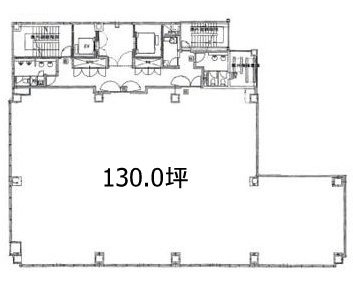 新橋スクエアビル8F 間取り図