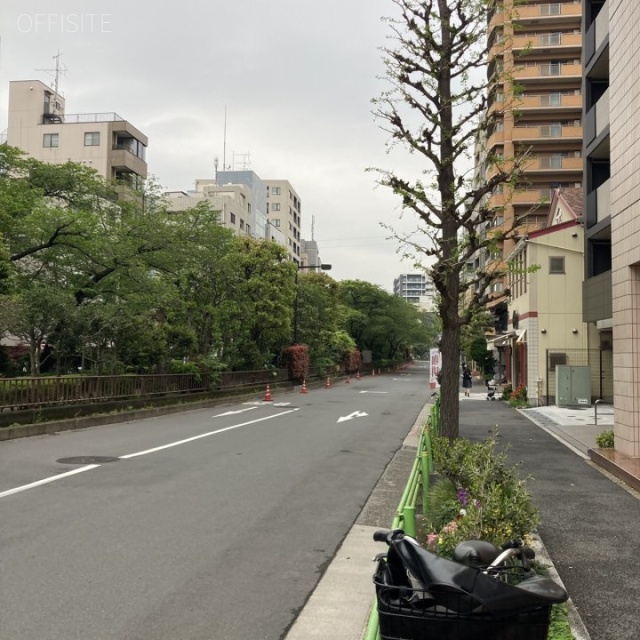 田辺浜町ビル ビル前面道路