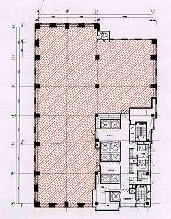 虎ノ門2丁目タワー15F 間取り図