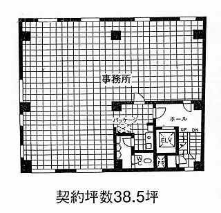 神泉鈴屋ビル6F 間取り図