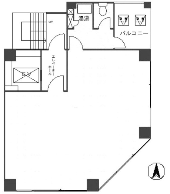 秋元ビル5F 間取り図