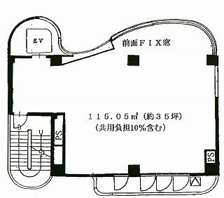 DEAR西麻布3F 間取り図