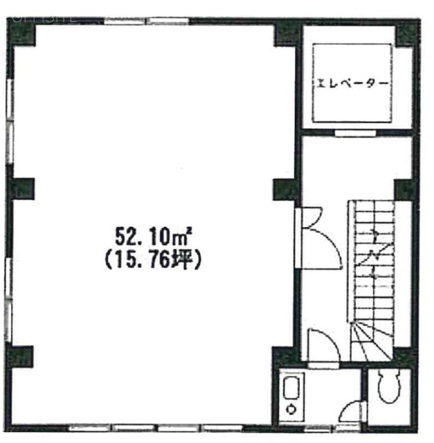オオマエビル2F 間取り図