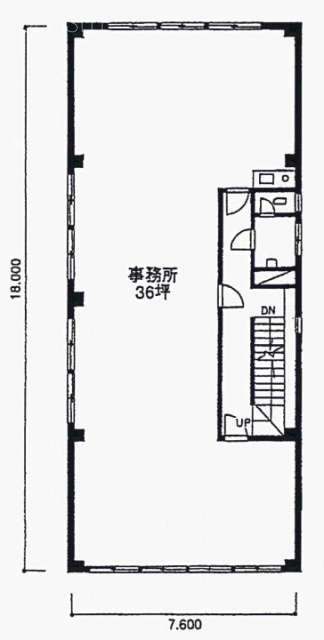 鉄鋼組合ビル3F 間取り図