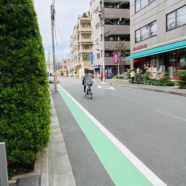 南麻布OJビル ビル前面道路