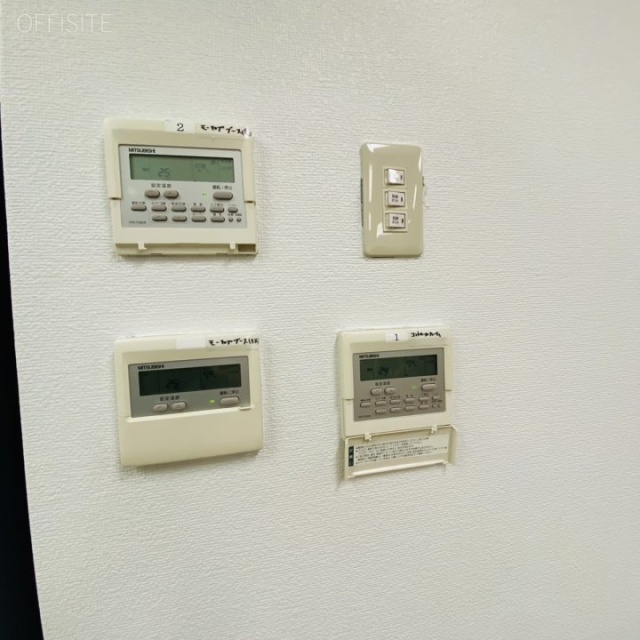 TKS東神田ビル 4階 25.52坪　地下1階 空調スイッチ