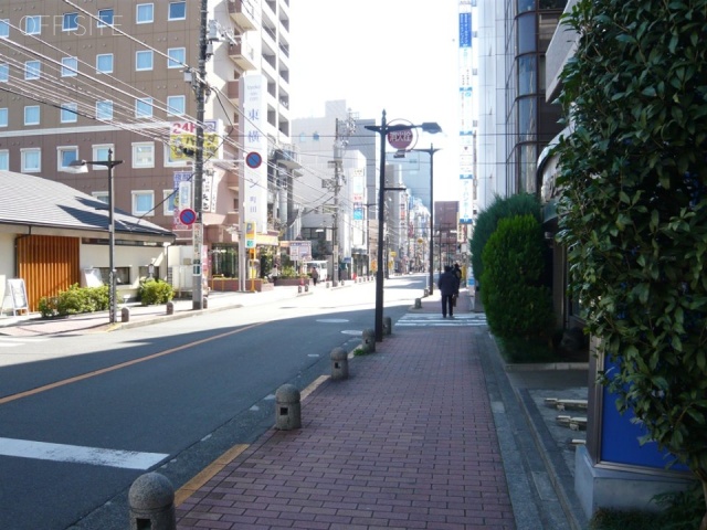 町田森野ビル ビル前面道路